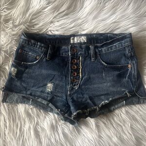 Free People Denim Shorts